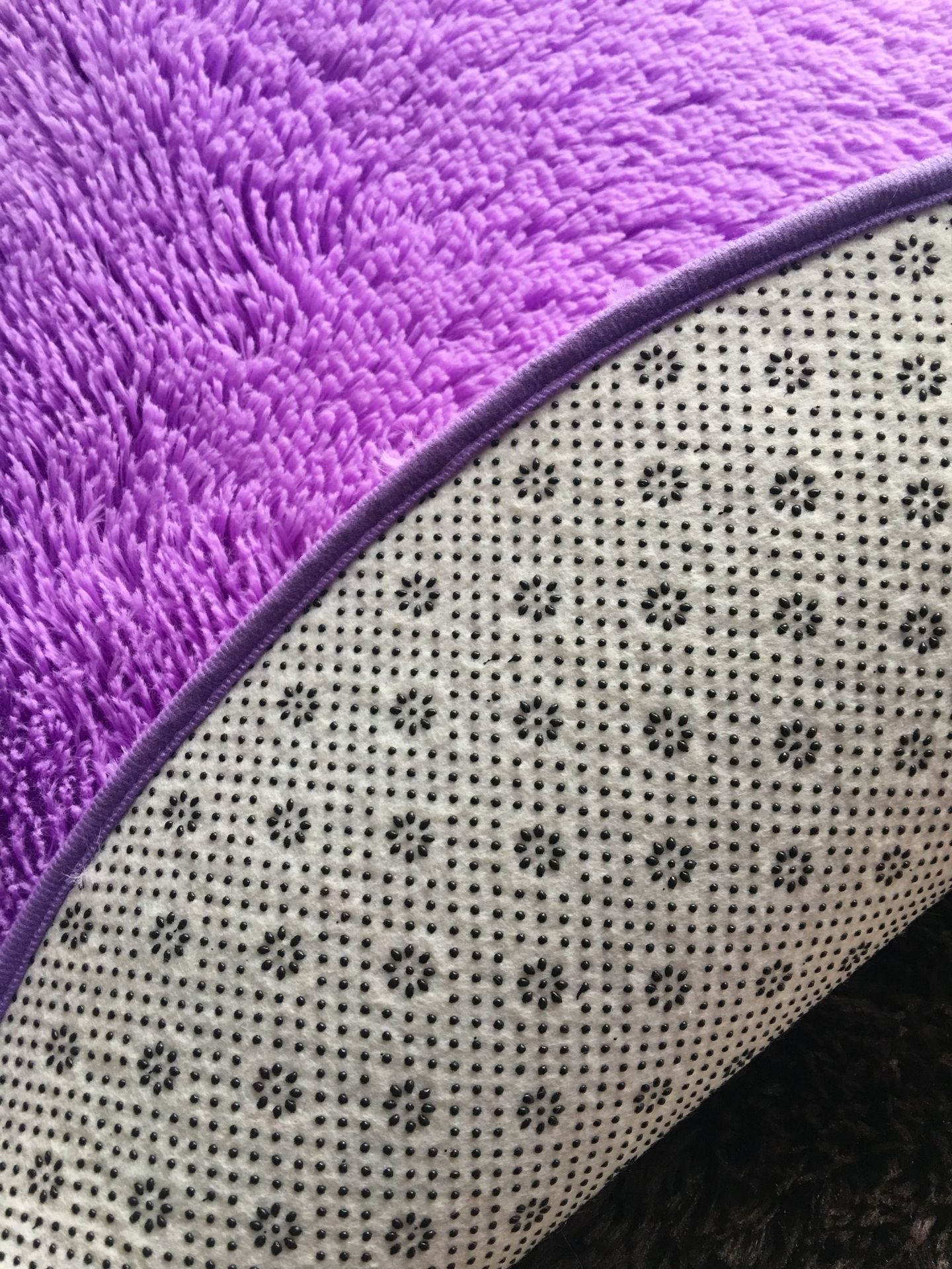 A generation of round 80cm computer chair hanging basket carpet mat bedroom living room mat balcony door mat wholesale