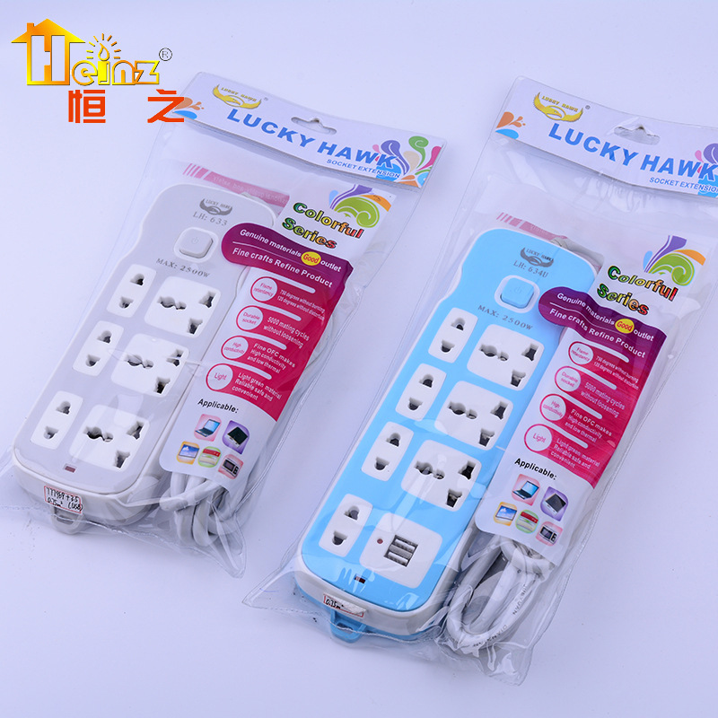 泰国标新款2USB大功率多用泰标插座家用桌面 插线板厂家批发定制