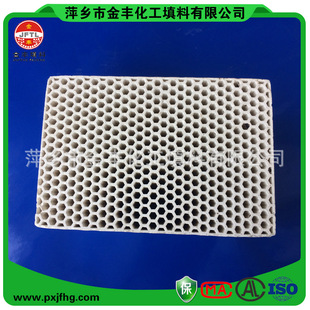 Jinfeng Supply Ceramic Filler Honeycomb Ceramic Honeycomb Ceramic Heat Heress Catalyst Catrier