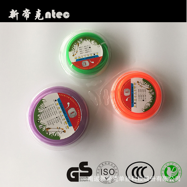 割草线尼龙打草绳泡壳装厂家直销blister割草机配件