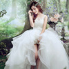 Wedding dress new Korean style shoulder bride white