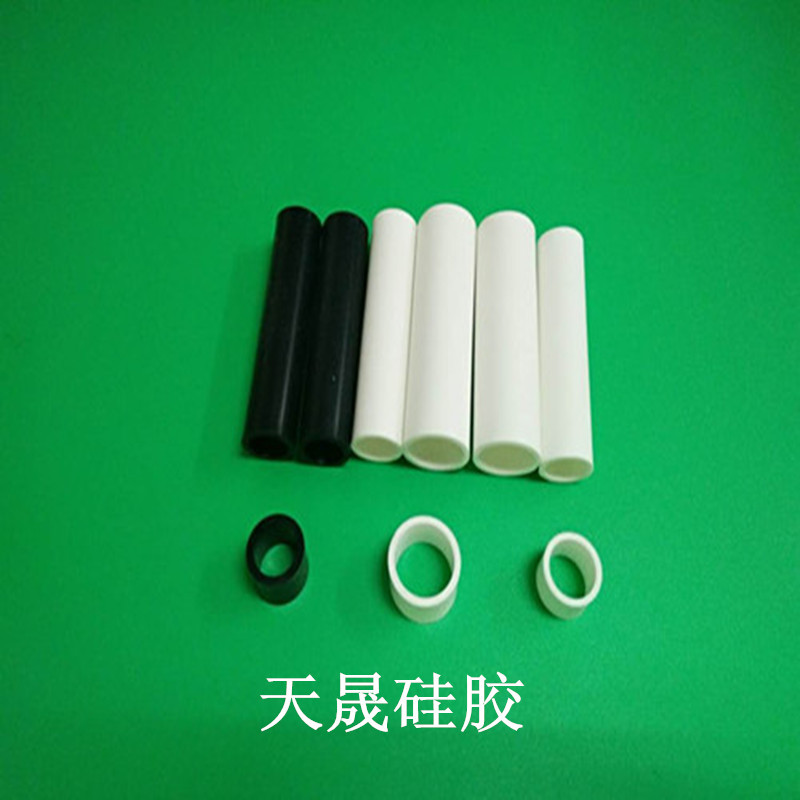 供应白色小口径硅胶管 耐高温自熄管 高温纤维管 高温玻纤管