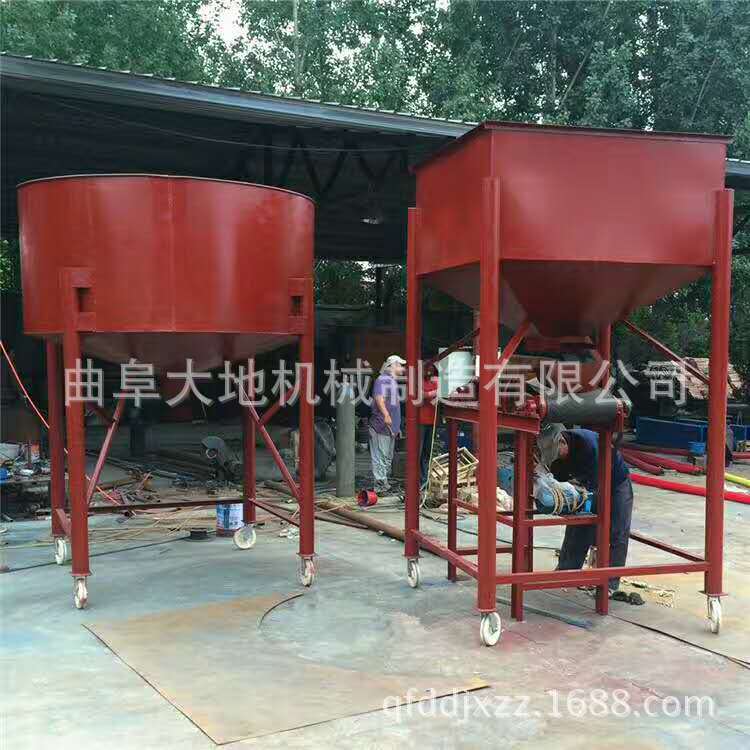 粉料混合搅拌机 方便灵活型饲料搅拌混料机 青草干湿草混料机加工