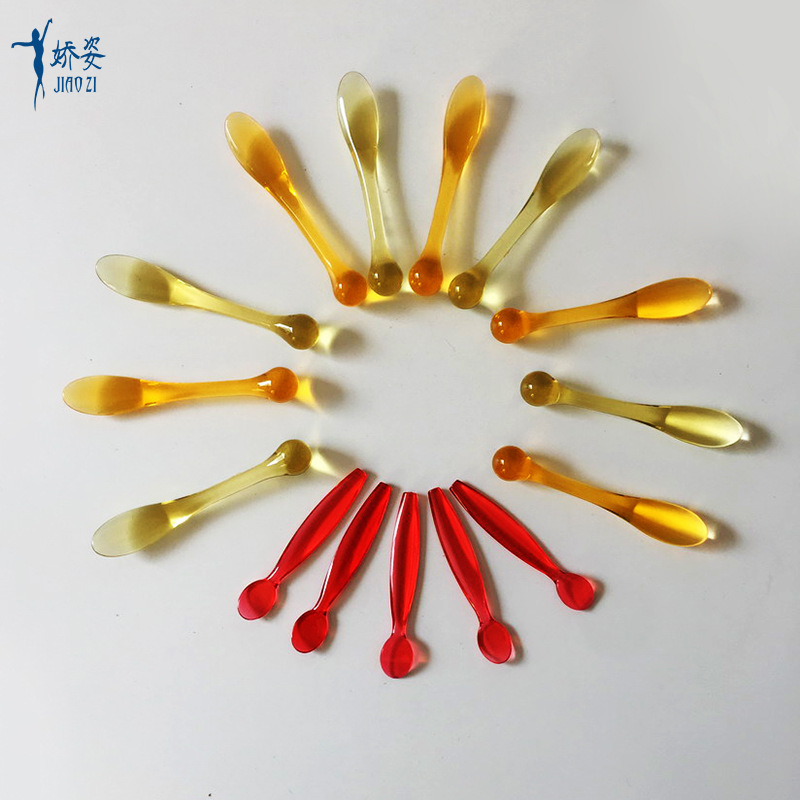 亚克力 MS 圆头 面膜勺 美容小挖勺