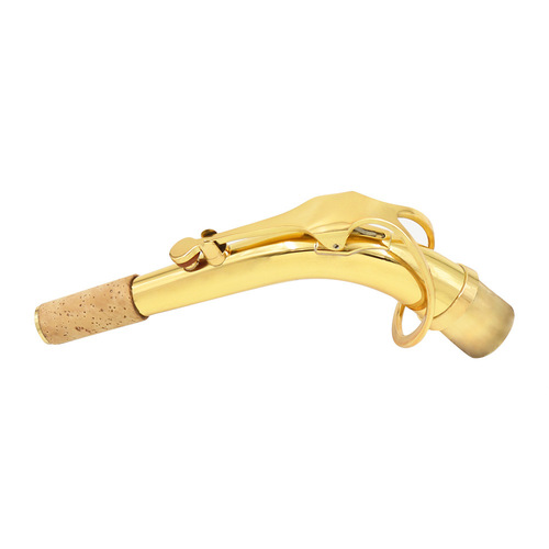 E-flat alto saxophone bent neck brass material comes with cork paste, strip cloth, cleaning set, musical instrument accessories