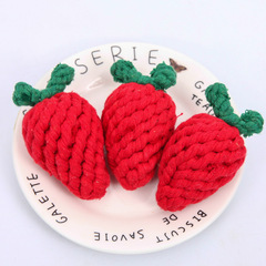 棉繩編織狗玩具 耐咬潔齒寵物用品廠家直銷狗狗玩具 貓玩具批發