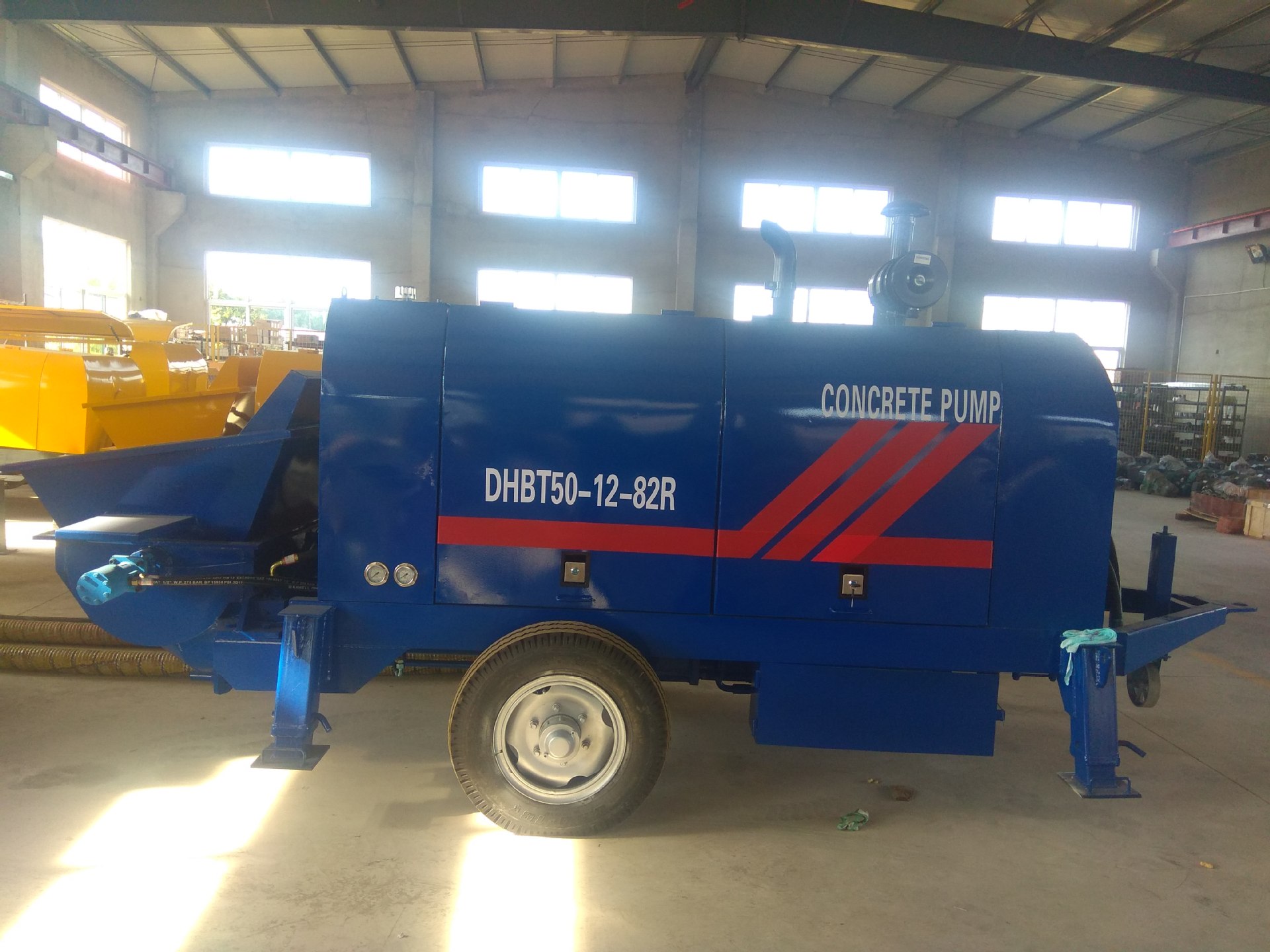 地泵 柴油地泵 HBTS50.12.82R柴油泵 混凝土输送泵 40型柴油机泵