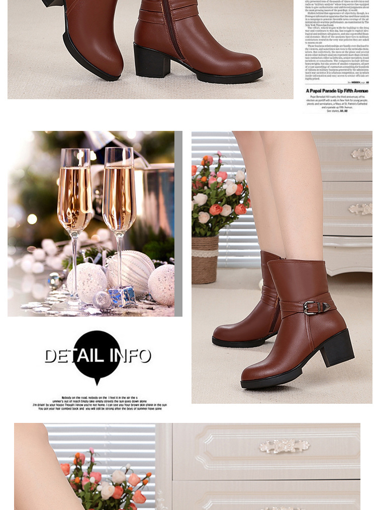 Bottes femme en Microfibre - Ref 3355522 Image 20