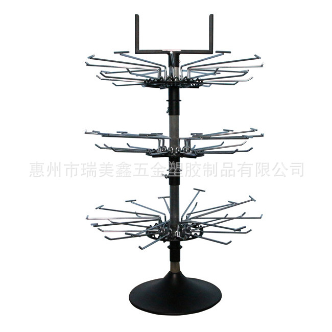 加工生产 定制各类五金展示架 饰品展示架 台面卡片展示架 旋转架