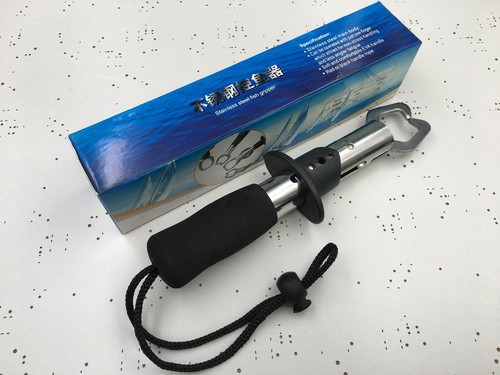 Factory price wholesale 304 stainless steel fish gripper/fish control device/fish control pliers/lure pliers fishing accessories