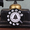 Zakka grocery home decoration craftsmanship, old dirty technology telephone