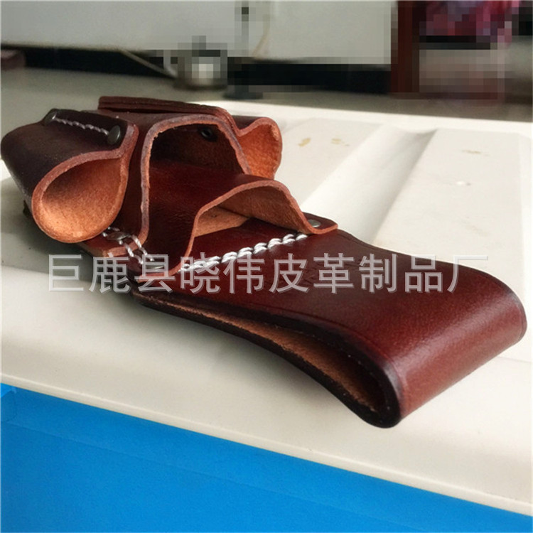 Zurriago alicates eléctricos conjunto cuádruple zurriago herramienta cintura bolsa de piel de vaca multifuncional herramienta kit de suministro directo de fábrica