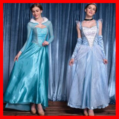 Halloween Costumes Aisha princess Cinderella costume cosplay adult Snow White Dress role Act