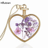 Golden glossy organic necklace heart shaped, pendant, lace dress, wholesale