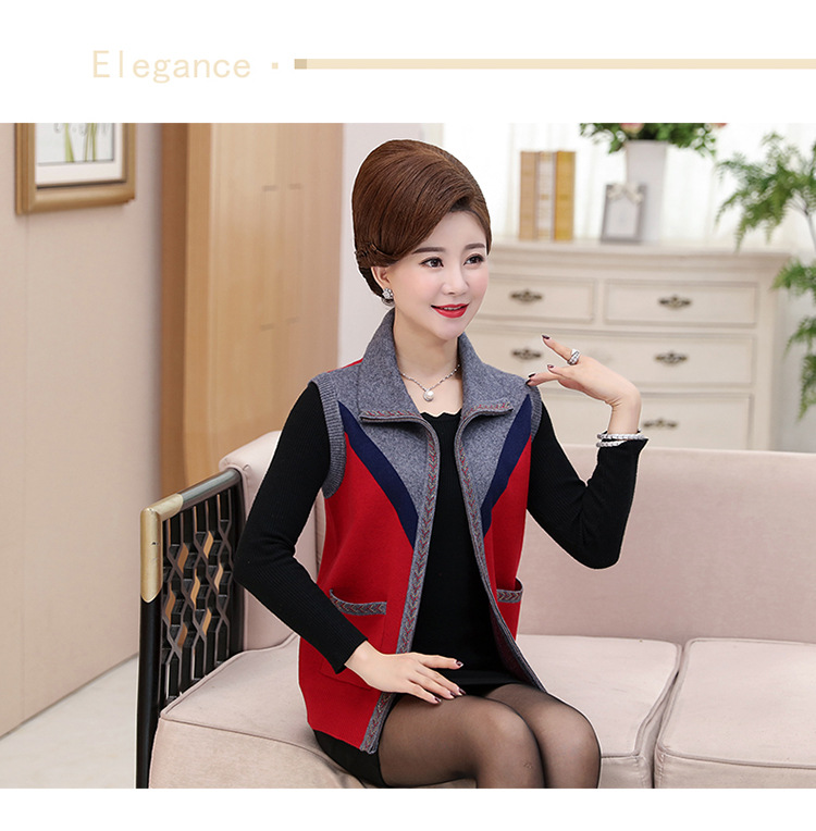 Gilet femme en Mélange de cachemire - Ref 3318191 Image 28