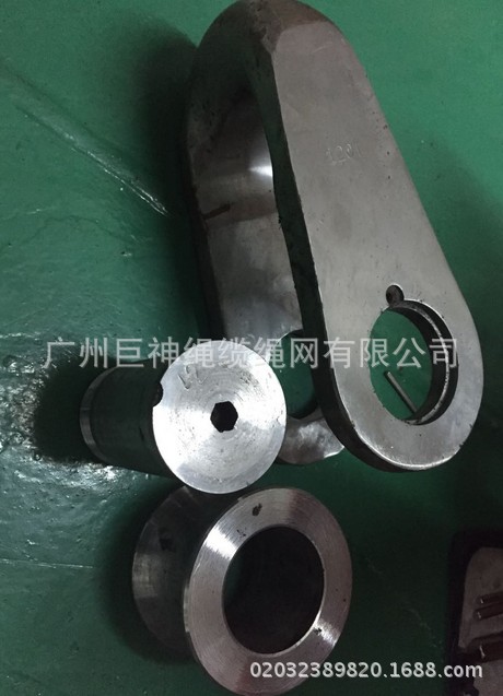 缆绳卸扣导缆链环导缆接圈mooring links and shackles连接钢丝绳