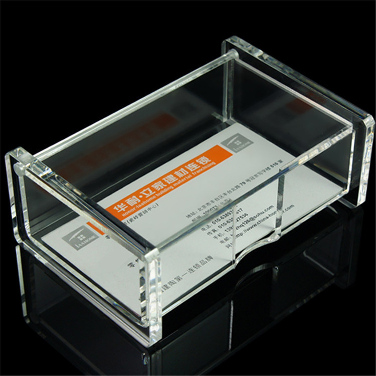 【亚克力工艺】亚克力名片盒 专业制作亚克力名片盒