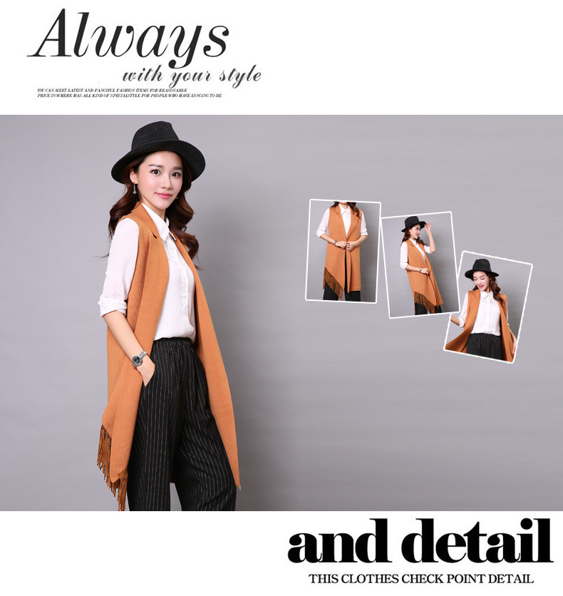 Gilet femme HIRONDELLE CHRYSALIDE en Tricot - Ref 3318273 Image 17