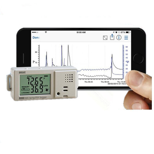 onset HOBO MX1101无线温湿度记录仪 温度计 湿度计.