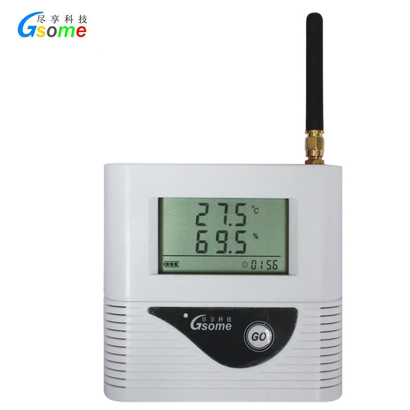 Wireless temperature and humidity recorder with alarm GST-TH20 workshop warehouse data center online temperature and humidity monitoring system