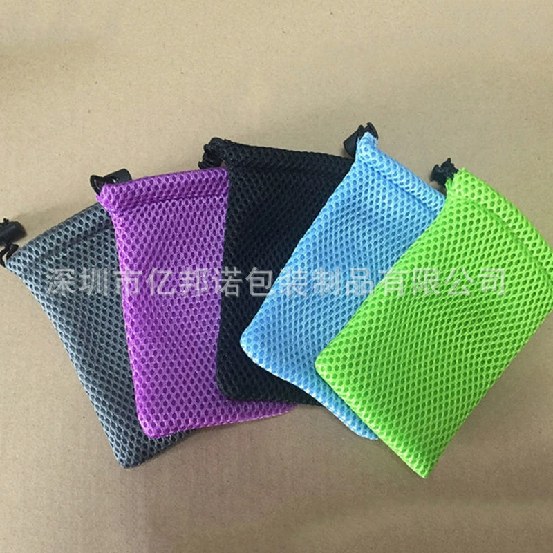 Сумка сетки сэндвича сумки сетки дравстринг сумки сетки полиэстера сумки сетки поставки фабрики сразу белая