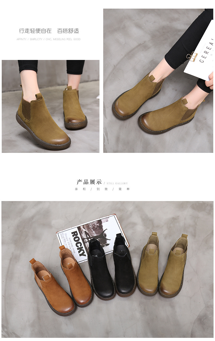 Bottes femme en En cuir - Ref 3355253 Image 20