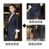 Black jacket, trousers
