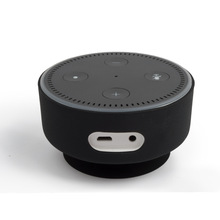 amazon 亚马逊echo dot 2代智能音响 硅胶保护套 带桌面吸盘固定