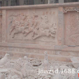 石头雕龙壁画图片大全 雕刻龙的石头浮雕哪里卖 石造龙纹壁画价格