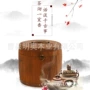 木质大容量复古收纳盒茶叶桶