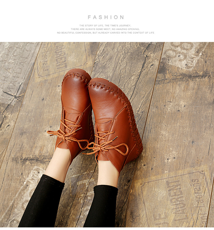 Bottes femme INFOHOMME en En cuir - Ref 3355276 Image 28