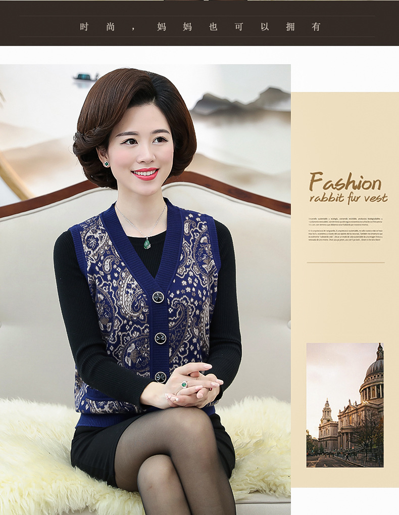 Gilet femme MOUTON CHAUD en Laine - Ref 3318183 Image 14