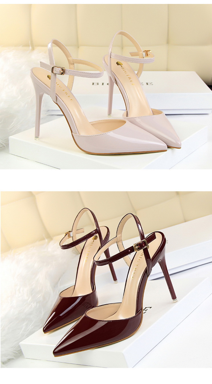 Women's Elegant Sexy Solid Color Point Toe Pumps display picture 2