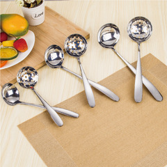 Manufacturer Thick Stainless Steel Soup Spoon Slotted Spoon Hotel Supplies Stainless Steel Hot Pot Spoon Soup Spoon Oil Spoon Direct Sales from Manufacturer
