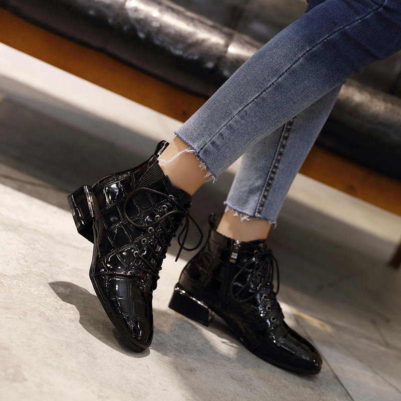 Bottes femme en PU artificiel - Ref 3355411 Image 3