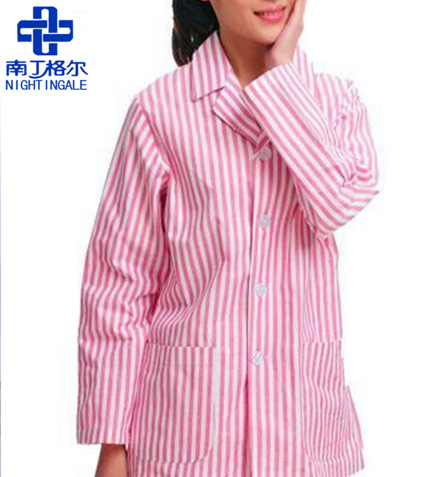 厂家直销 医用病服病员服孕妇服儿童病号服茶绿条蓝三线色织-阿里巴巴