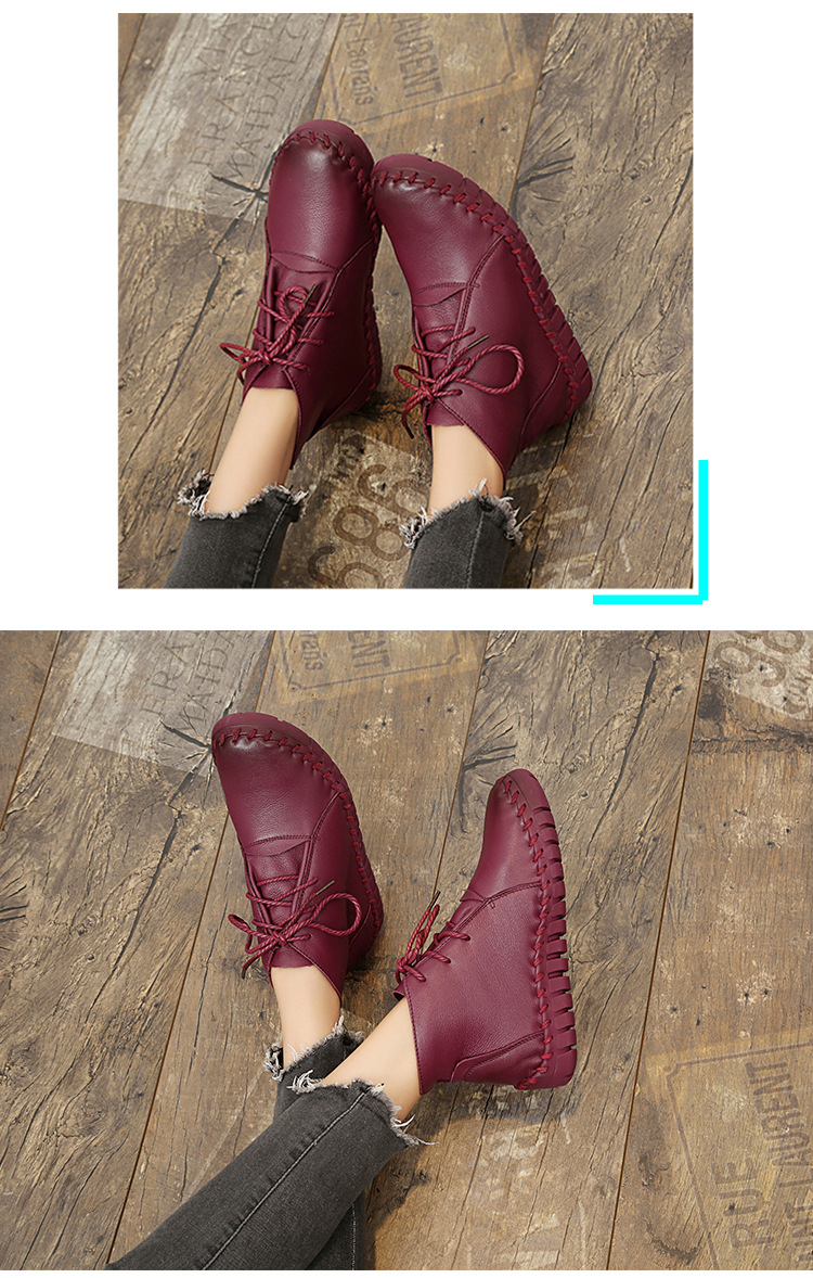 Bottes femme INFOHOMME en En cuir - Ref 3355276 Image 27