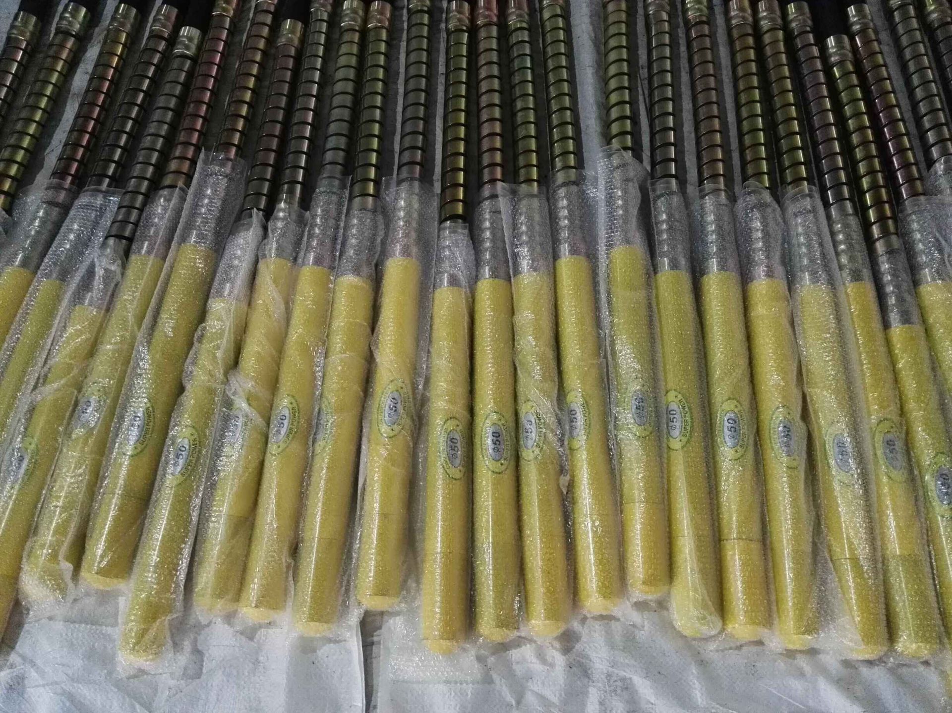 插入式混凝土振动棒 棒头颜色定做  电溶黄色