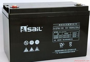 风帆蓄电池6-GFM-100 风帆12V100AH UPS电源风帆铅酸蓄电池