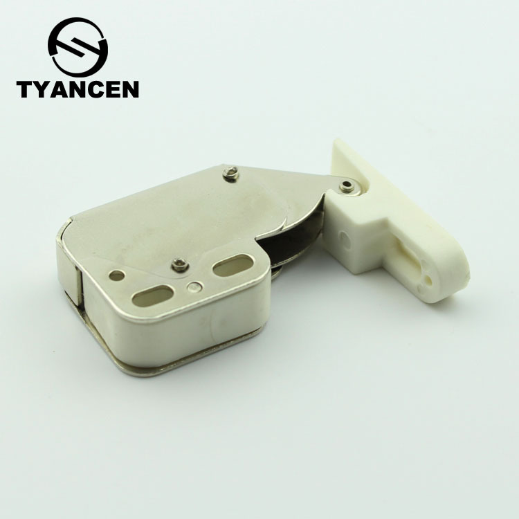 Puerta de gabinete Taiyanchen cerradura de Nariz de elefante/gancho Dispositivo de rebote de bloqueo automático Puerta de gabinete táctil Puerta de succión pequeño mini gancho al por mayor