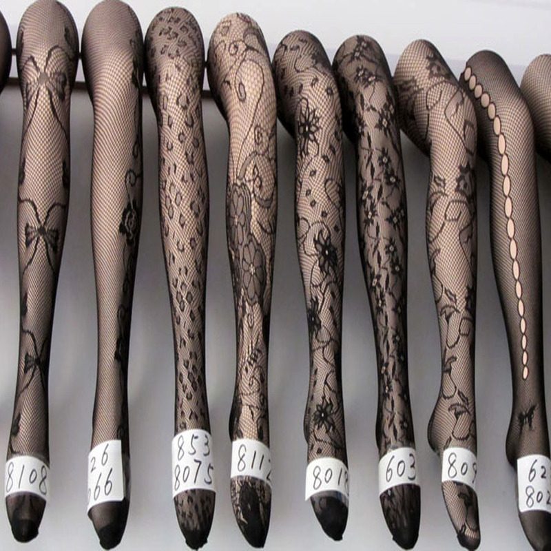 Hollow out net stockings pantyhose spring and summer thin jacquard lace fishing net tattoo you are sexy leggings factory wholesale