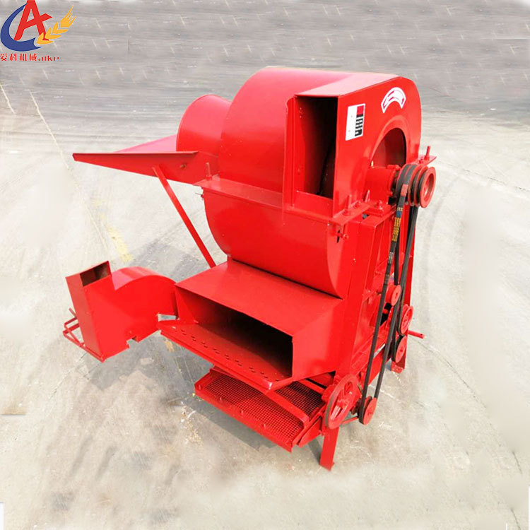 小麦水稻大豆脱粒机高粱脱粒机自动装袋家用小型打麦机