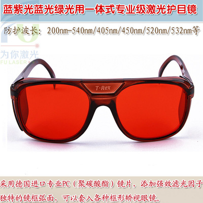 200-540nm Purple Blue light Green light Integrated Professional Laser goggles protect Protective glasses