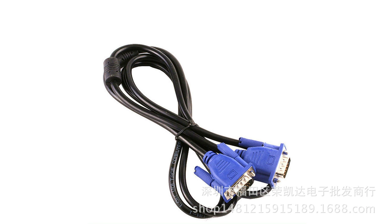 Производитель VGA общей линии кабель 3+5VGA кабель 10 метров для штырьков VGA кабель линии высокого разрешения LCD дисплей