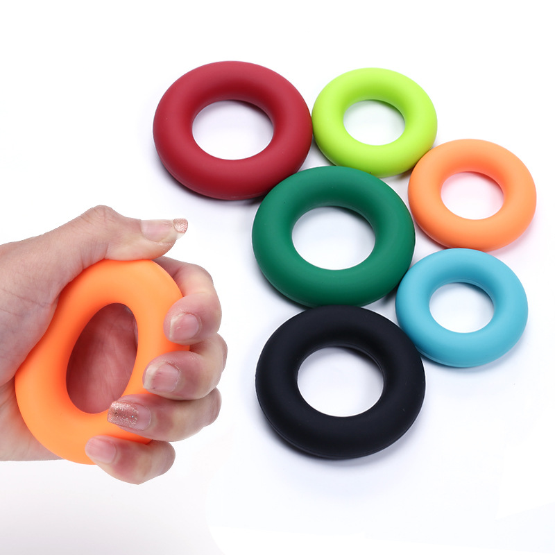 trumpet silica gel Grip ring finger Rehabilitation exercises Grip It refers to the force Trainer Bodybuilding Grip ring