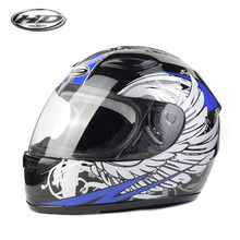 華盾廠家直銷摩托車頭盔美國DOT標準防霧防眩光摩托車全盔批發