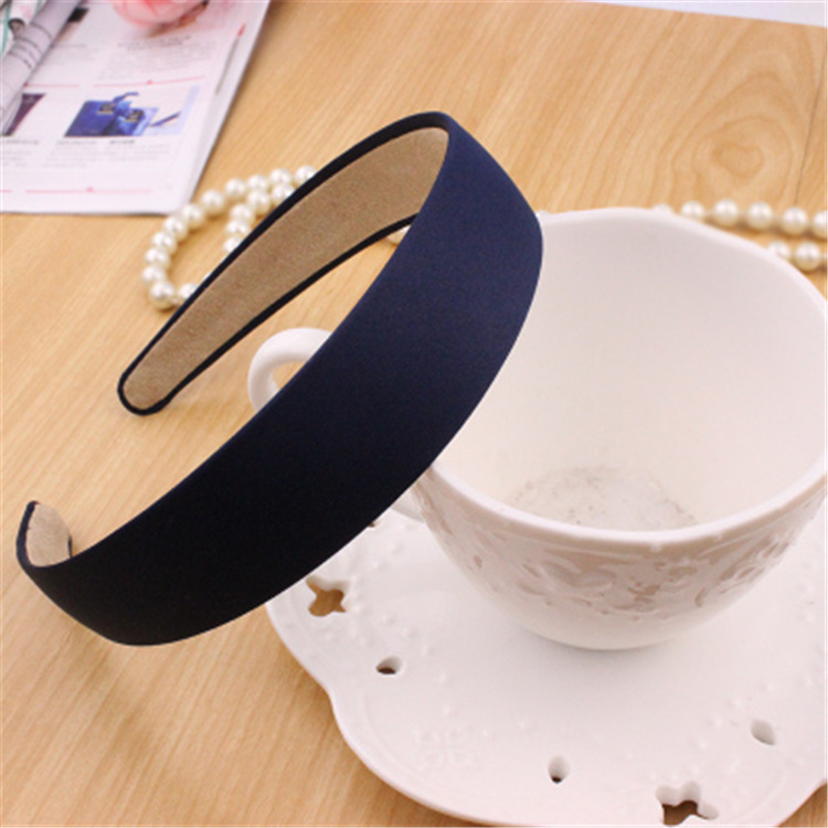 Solid Color Wide-brimmed Headband display picture 5