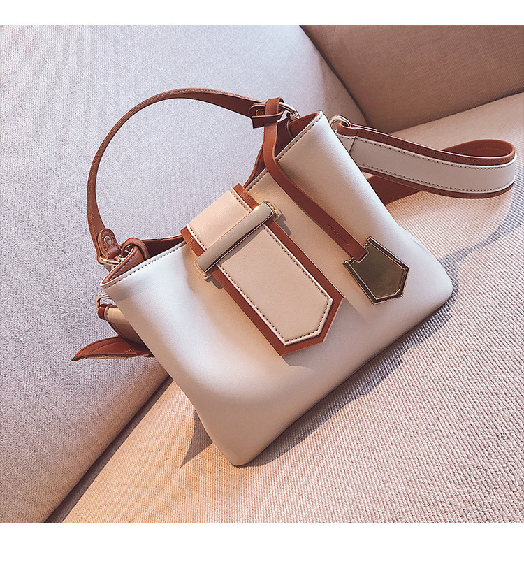 Korean version PUfashion bag (gray)NHPB0108-gray