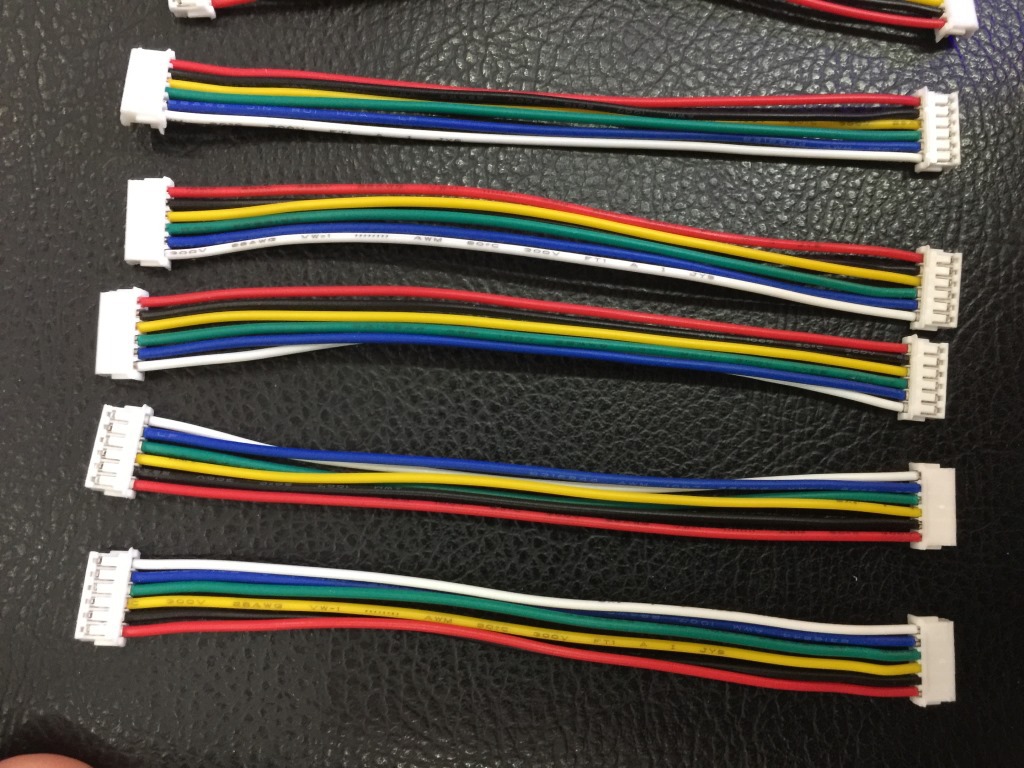 厂家供应ZH1.5-6P端子线 间距1.5MM-6P端子连接线 1.5 /6P线束