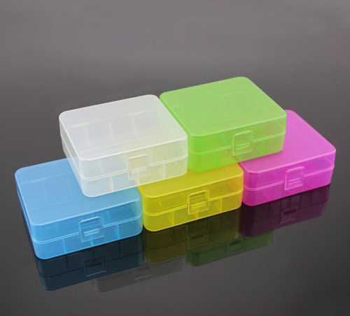 26650 double section storage box parts box 18650 battery box PP plastic box multi-purpose box wholesale